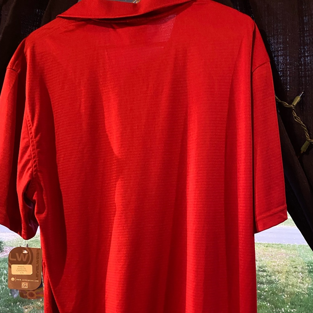 Mens levelwear OU large polo